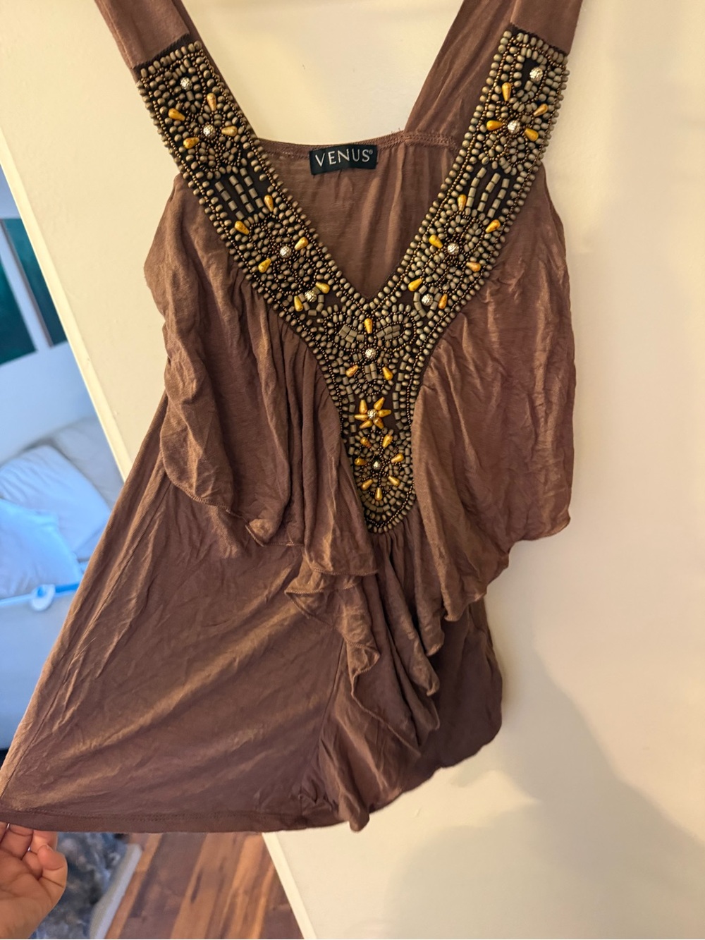 True vintage y2k Venus Embellished 2000 Tank Top